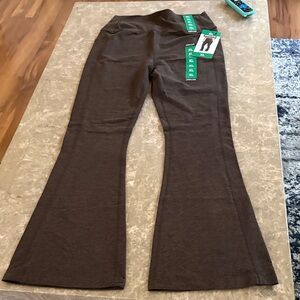 Kirkland Signature Ladies' Brown Mini-Flare Pants